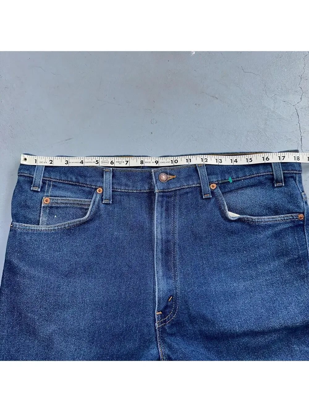 Levis 517 Vintage 90s USA Orange Tab Bootcut Flare Blue Jeans 38x31 Act 36x29